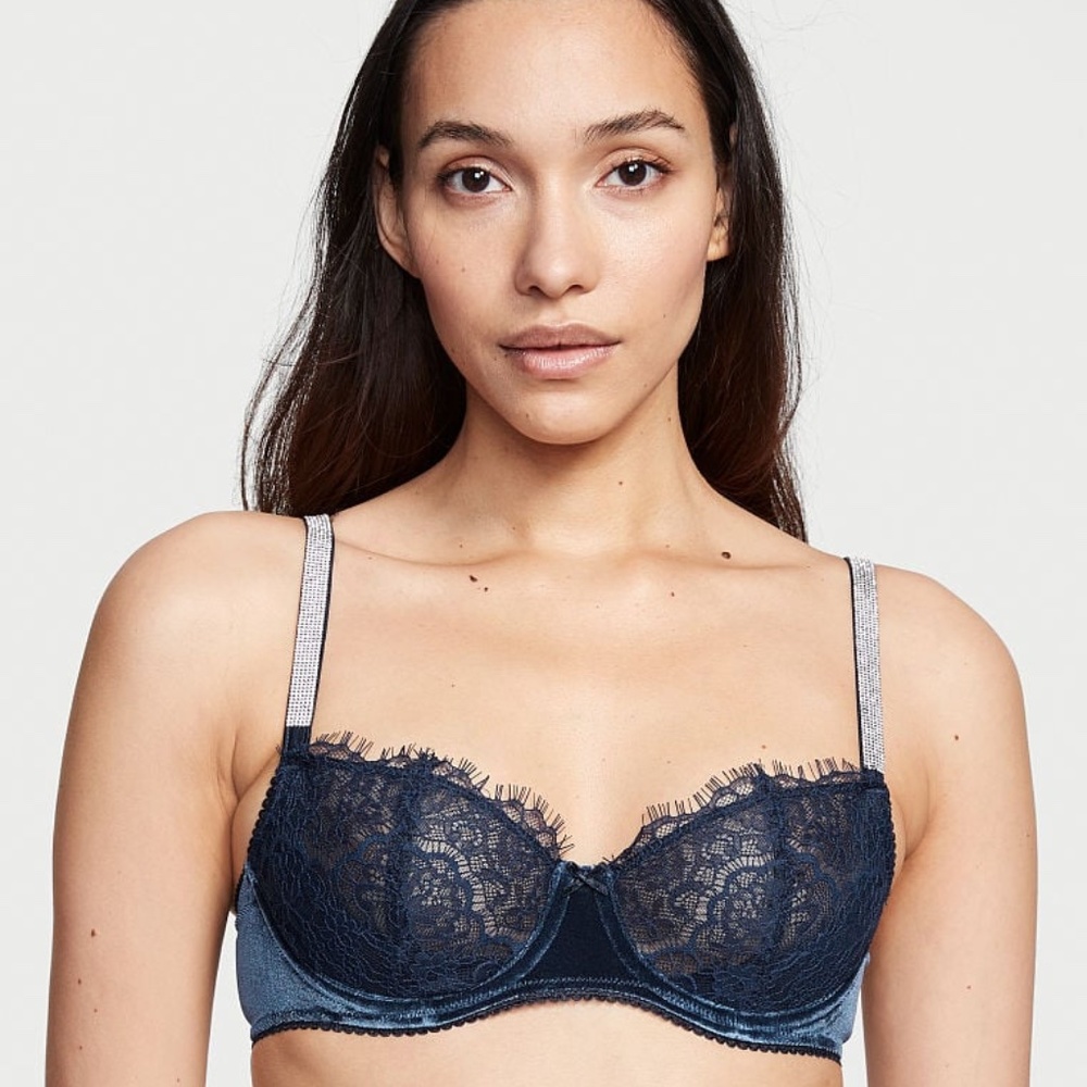 Victoria's Secret Bling Unlined Wicked  Bra NWT